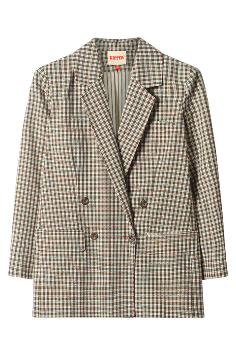 Rum & Raisin Double Breasted Miracle Suit