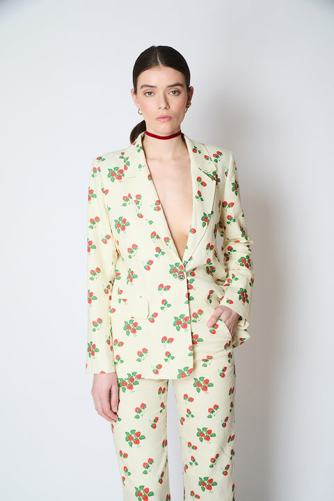 Strawberries & Cream Blazer