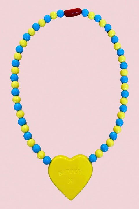 Banana Split Heart Necklace