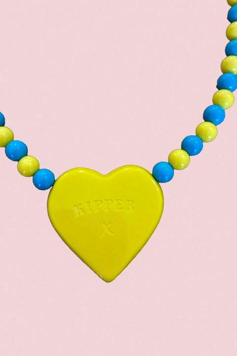 Banana Split Heart Necklace