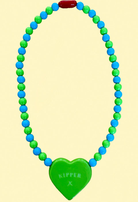 Bubblegum Breeze Heart Necklace