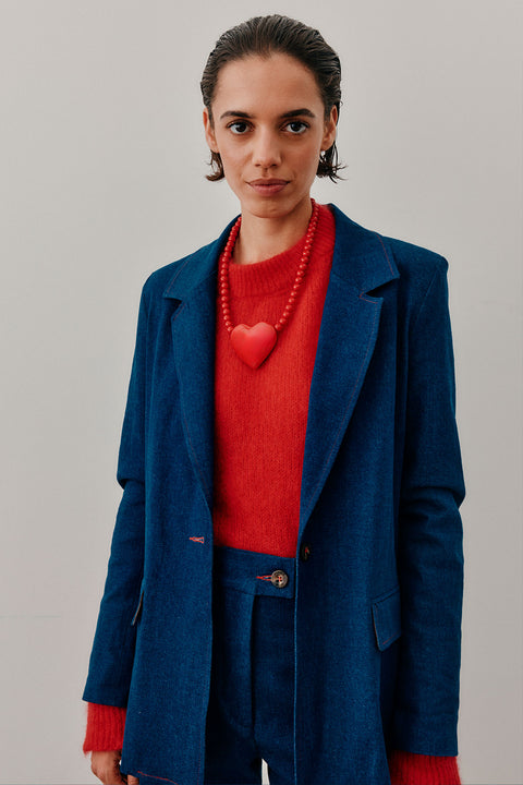 Denim Digestive Blazer