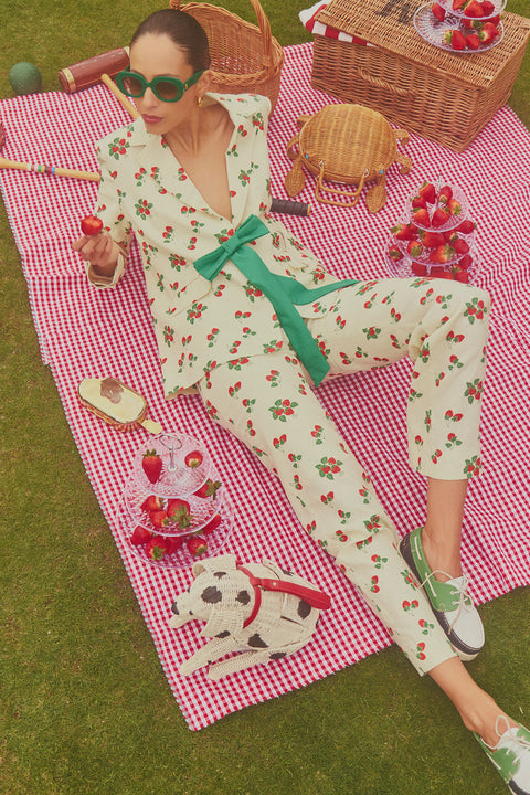 Strawberries & Cream Miracle Trousers