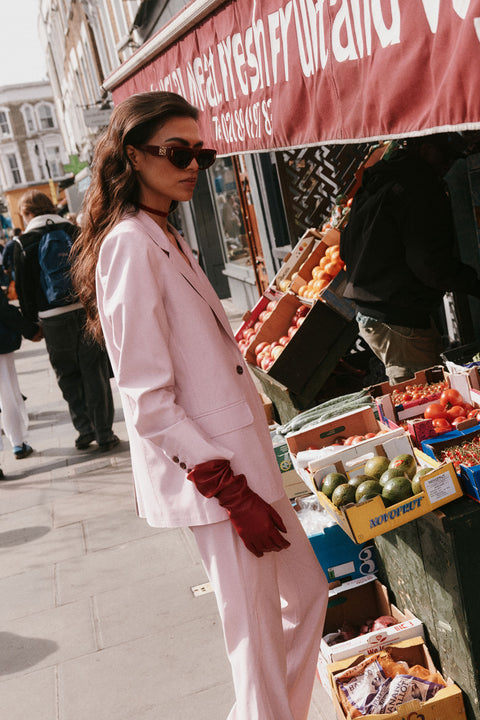 Candy Floss Wedding Suit