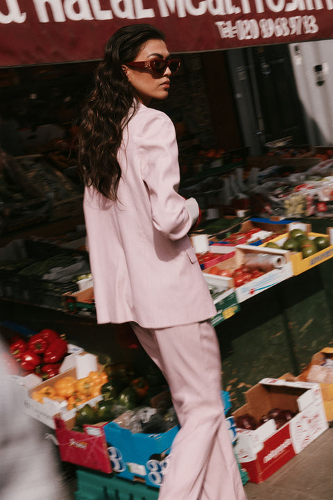 Candy Floss Wedding Suit