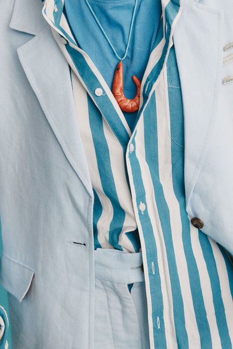 Mint Cream Bermuda Short Suit