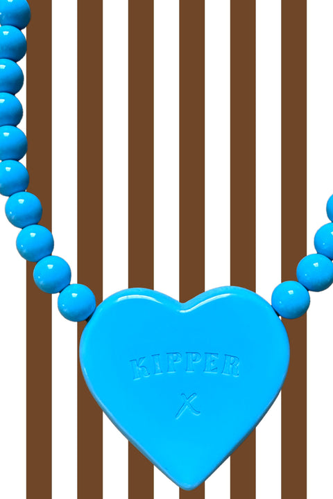 Blueberry Heart Necklace