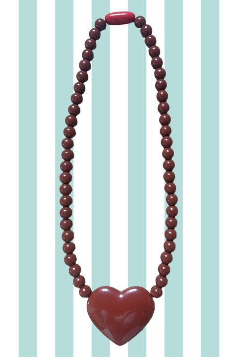 Toffee Heart Necklace