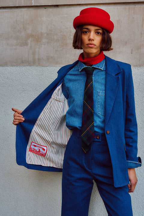 Denim Digestive Miracle Suit
