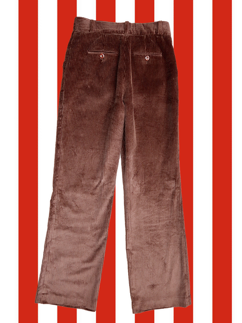 The Toffee Cord Trouser