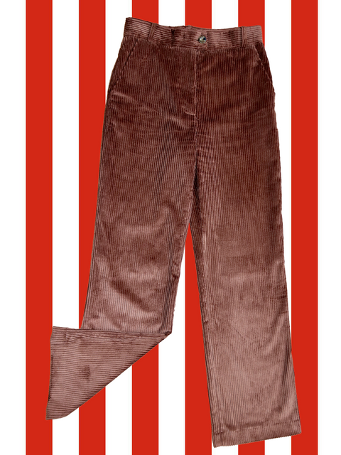 The Toffee Cord Trouser