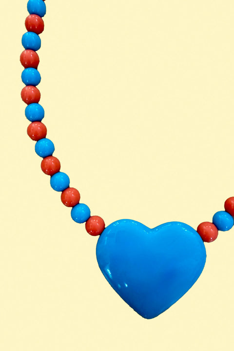 Tutti Frutti Heart Necklace