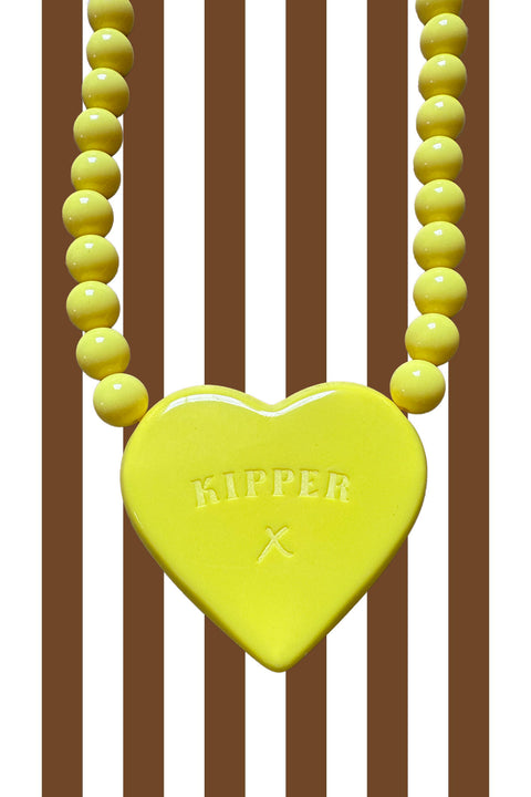 Banana Heart Necklace