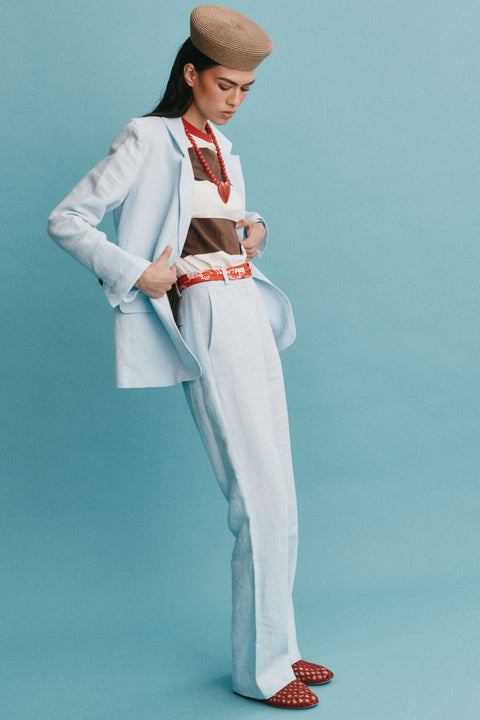 Mint Cream Miracle Trousers