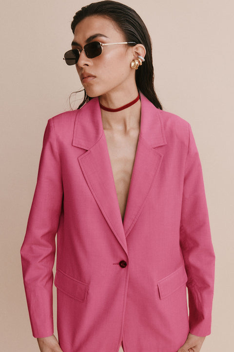 Raspberry Ripple Blazer